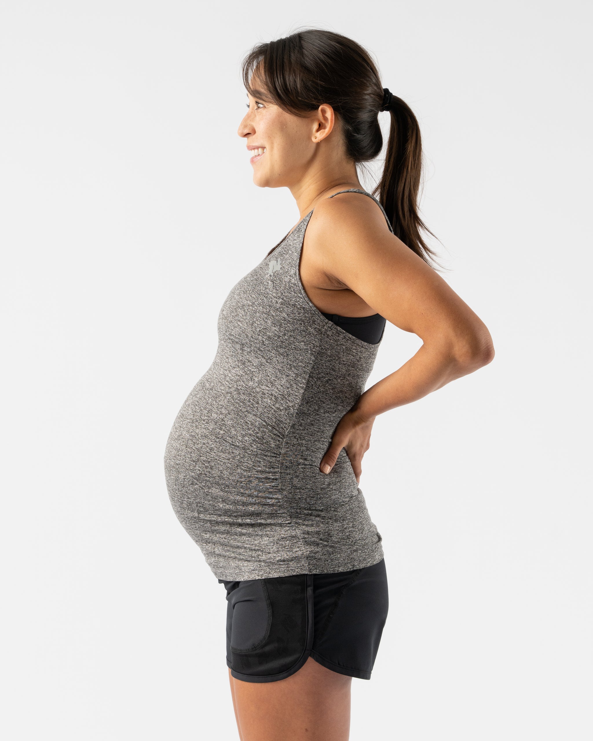 RABBIT - Women's - EZ Tank Maternity - Charcoal
