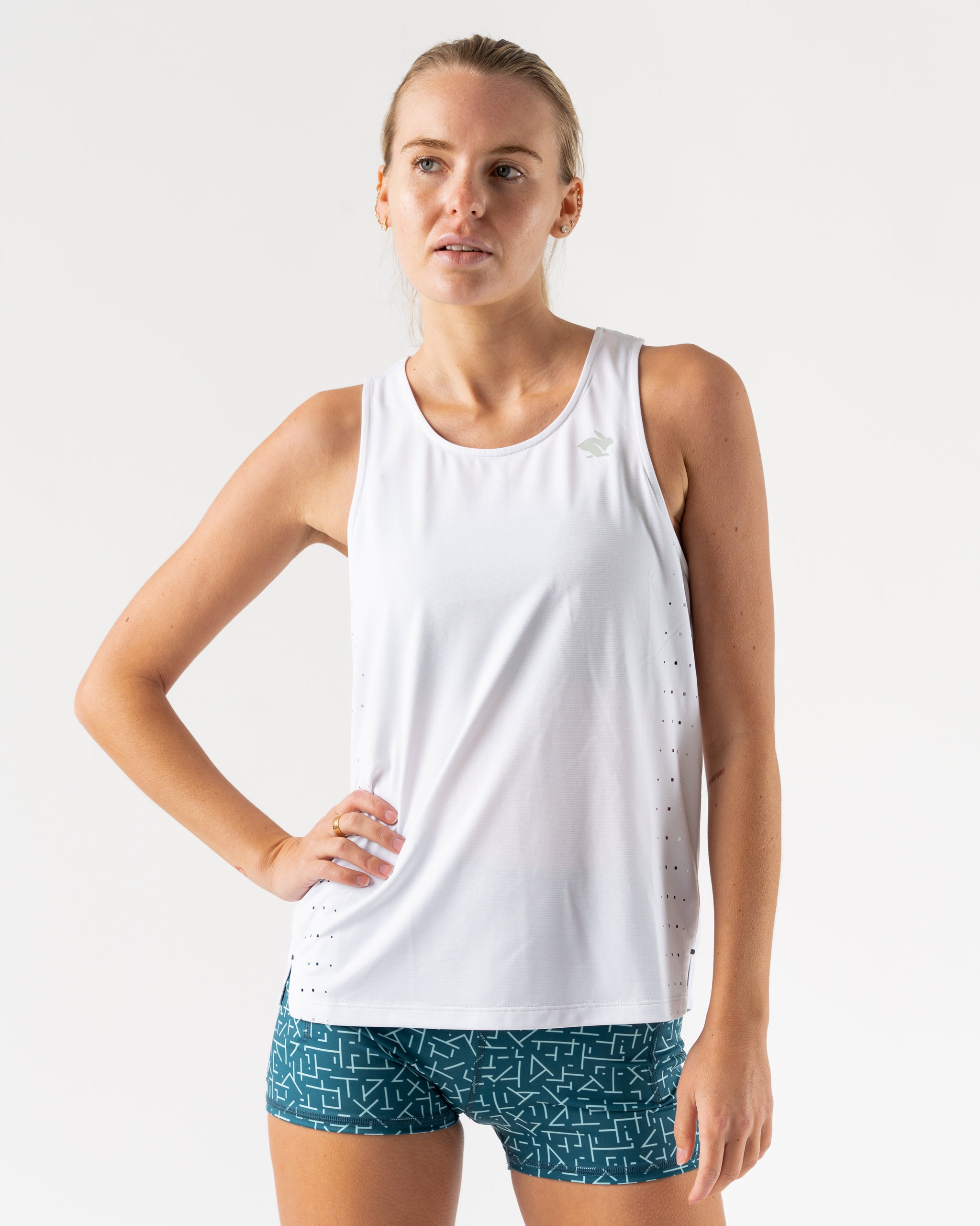 RABBIT - Women's - Race Pace Tank - White
