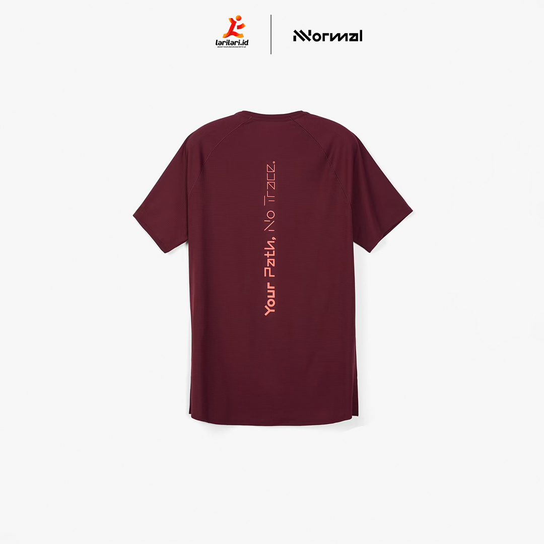 NNormal - Men's Race Tshirt 02 - Burgundy