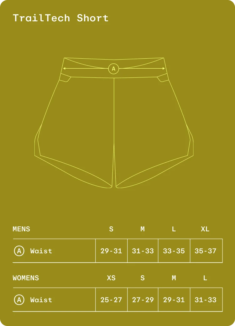 RAIDE - Women's TrailTech Short - Black