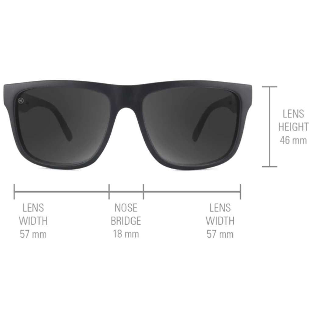 KNOCKAROUND - Torrey Pines Sport - Jelly Black / Sky Blue (Polarised)