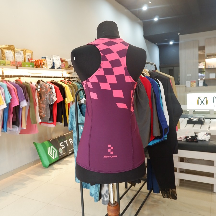 SNP - Monza 2 Running Jersey Pink - Ladies - Sleeveless