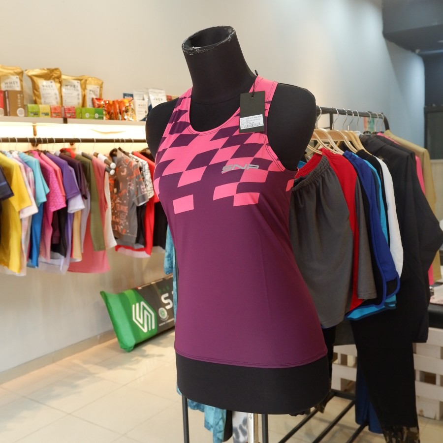 SNP - Monza 2 Running Jersey Pink - Ladies - Sleeveless