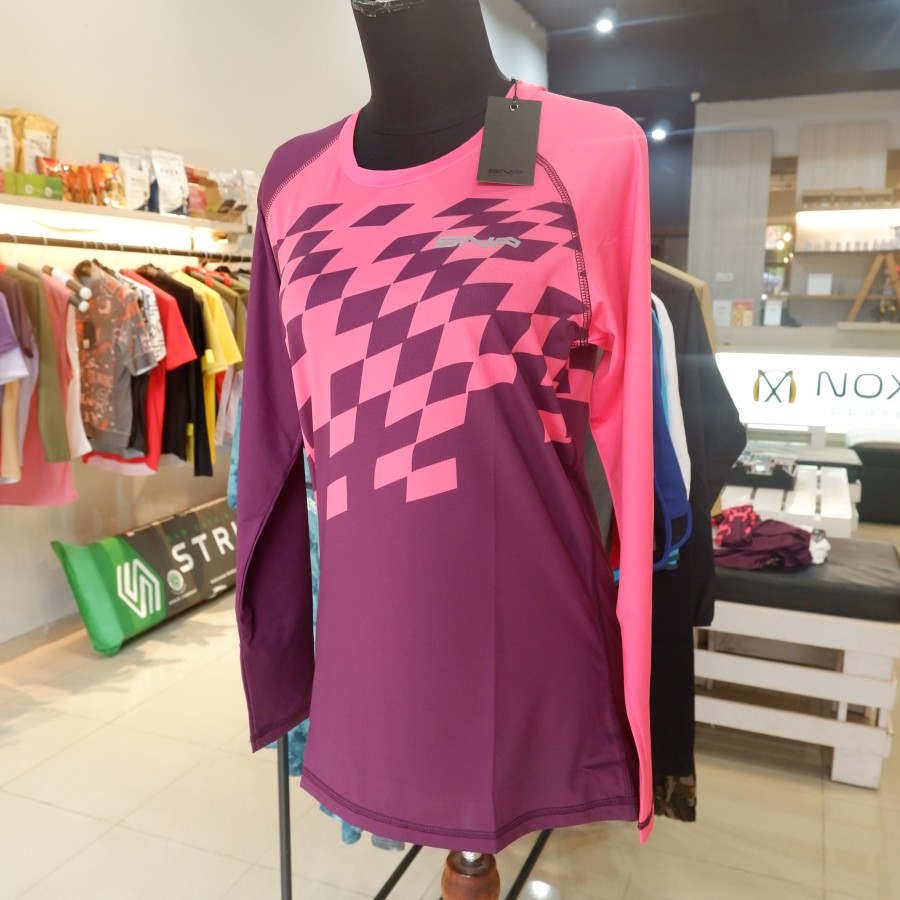 SNP - Monza 2 - Running Jersey - Pink -  Ladies - Long Sleeves