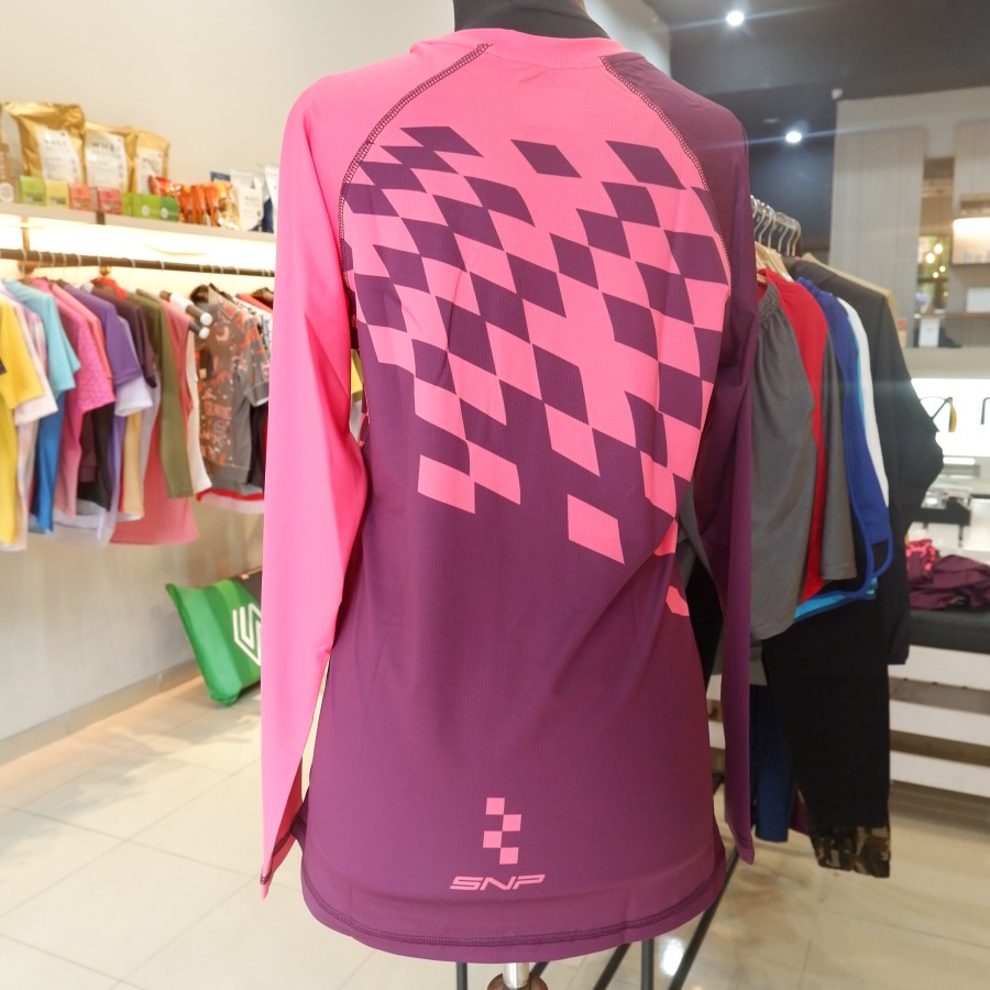 SNP - Monza 2 - Running Jersey - Pink -  Ladies - Long Sleeves