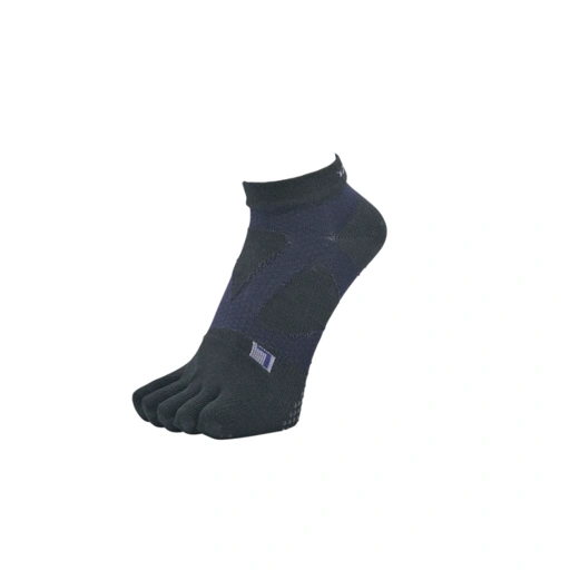 YAMAtune - Spider Arch Short - 5 Toe - Anti-Slip Dots - Black / Dark Navy