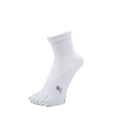YAMAtune - Spider Arch Middle - 5 Toe - Anti-Slip Dots - White / White