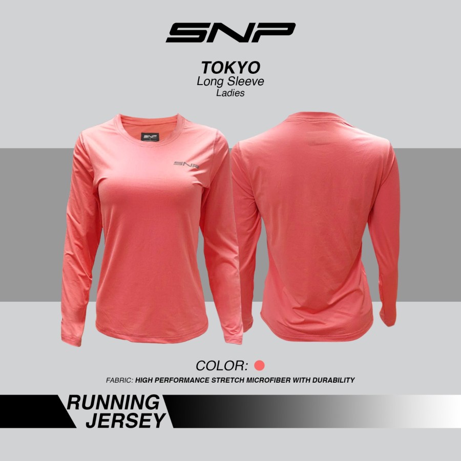 SNP - TOKYO PEACH Run - Ladies - Long Sleeves