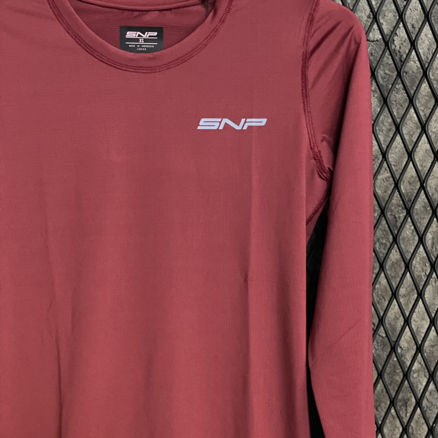 SNP - CHICHAGO MAROON Run - Men - Long Sleeves