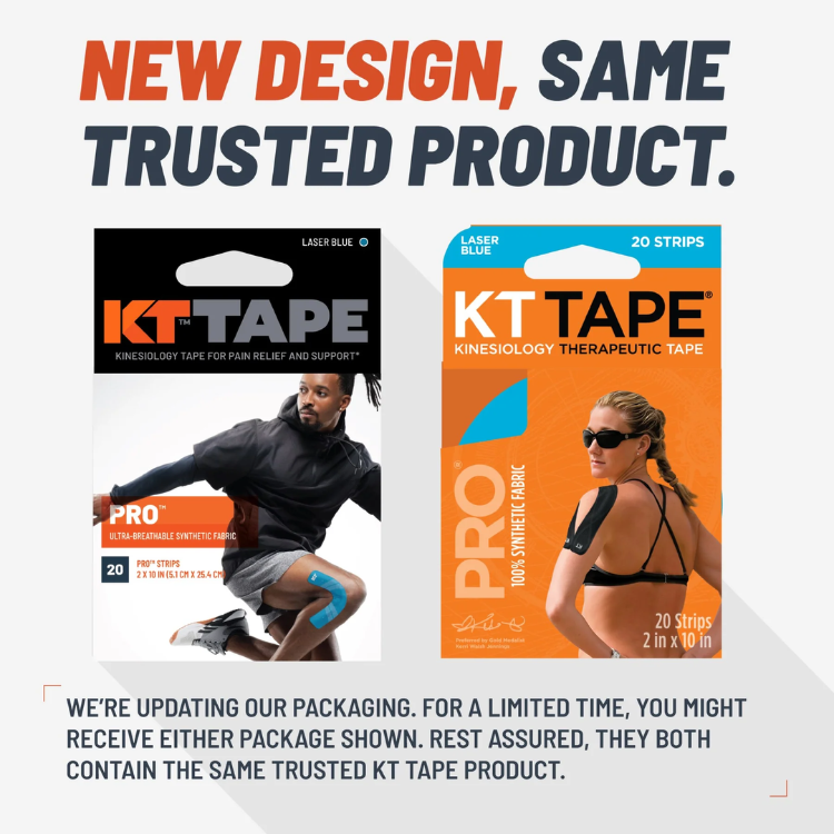 KT Tape Pro 20 Strip - Sonic Blue