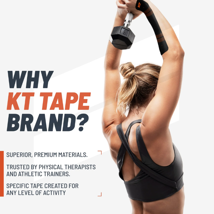 KT Tape Pro 20 Strip - Sonic Blue