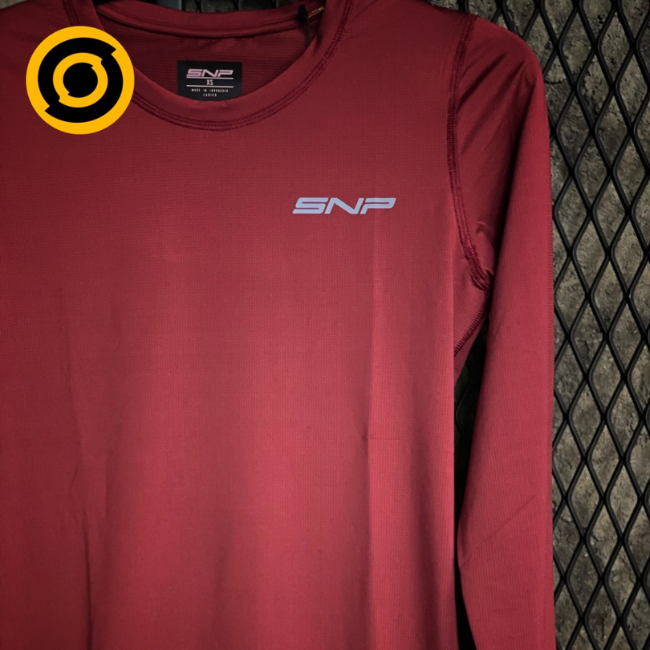 SNP - CHICHAGO MAROON Run - Ladies - Long Sleeves.