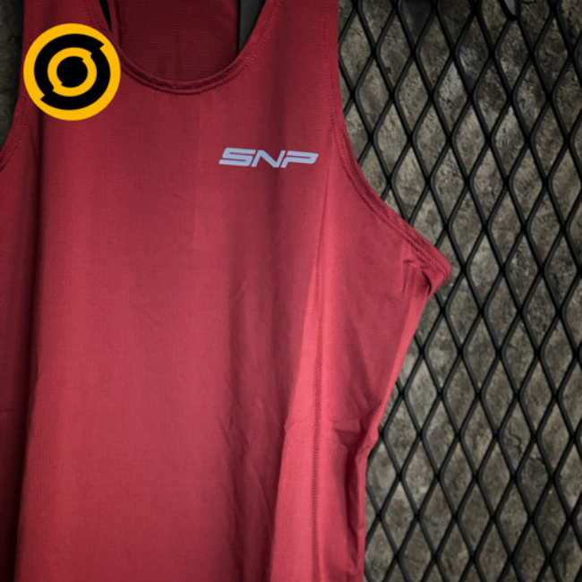 SNP - CHICHAGO MAROON Run - Ladies - Sleeveless.