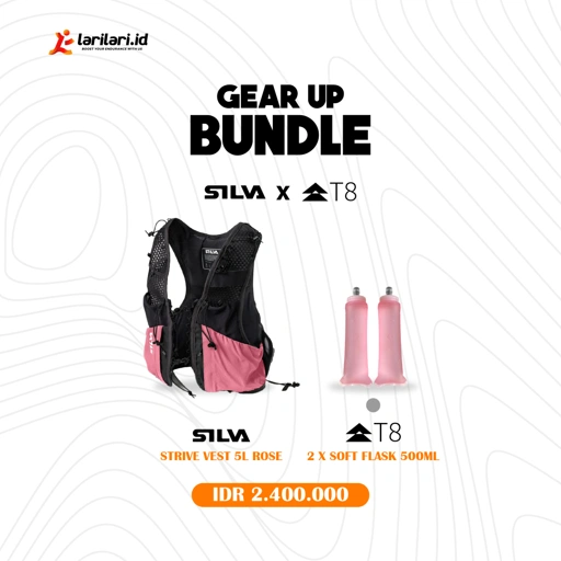 Gear Up Bundle - Vest Silva 5L + 2 Softlask T8 500ml