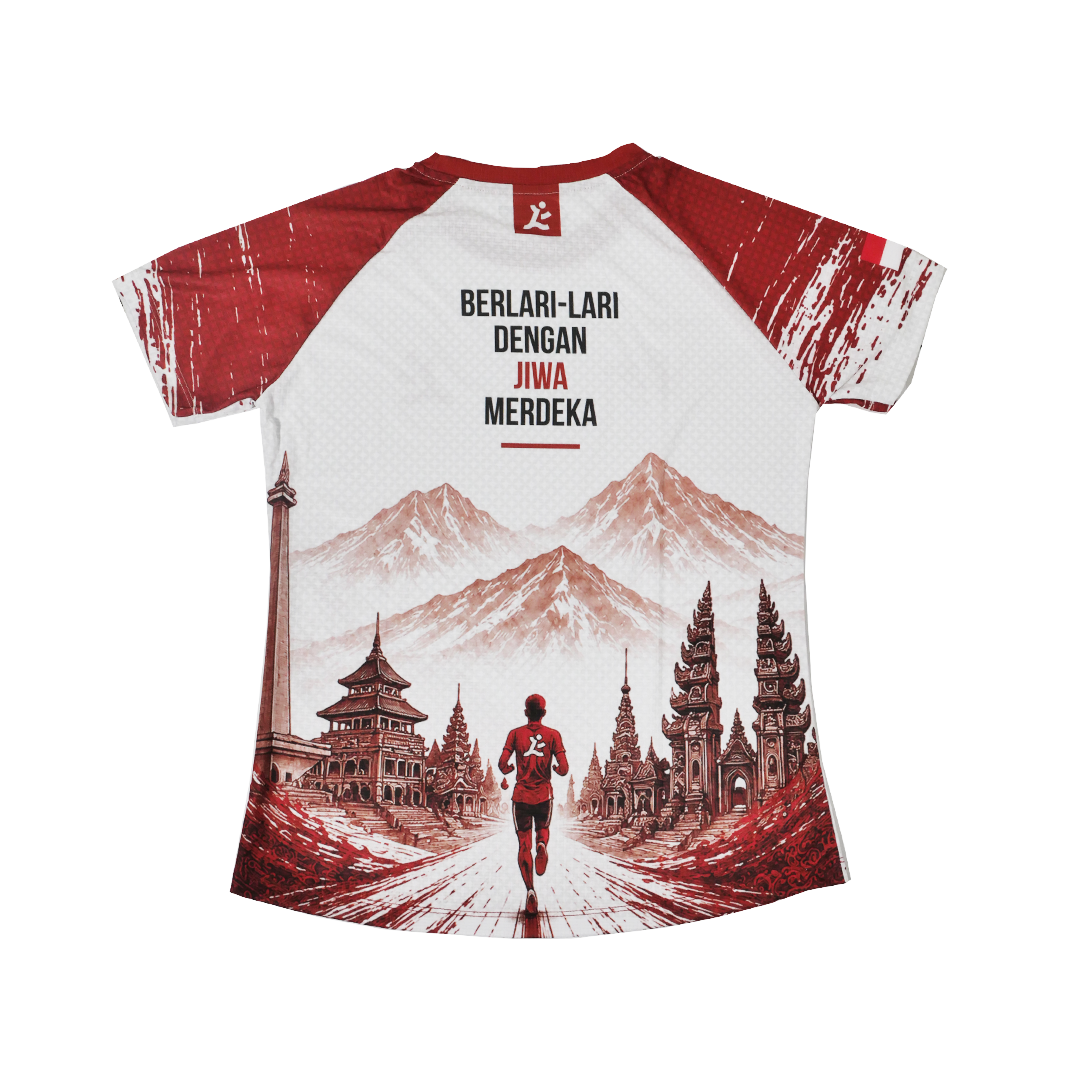The Independence Jersey - Women - Short Sleeve - Red White