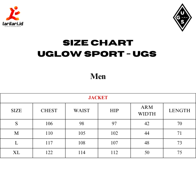UGLOW - Men - UGS WIND JACKET - 3.3