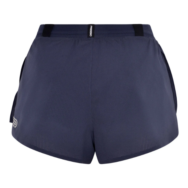 PRESSIO - Women - Elite 2" Short - Navy/Silver