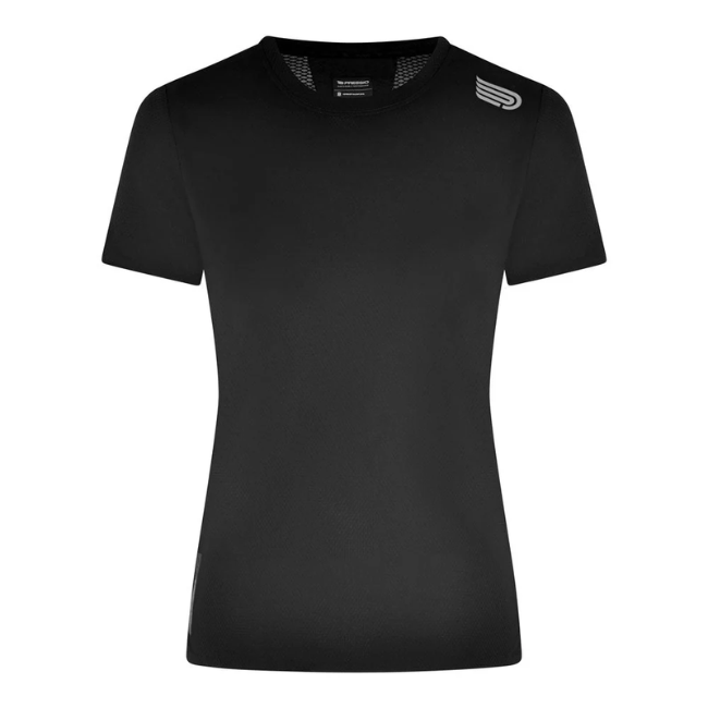 PRESSIO - Women - Elite SS Top - Black/Silver