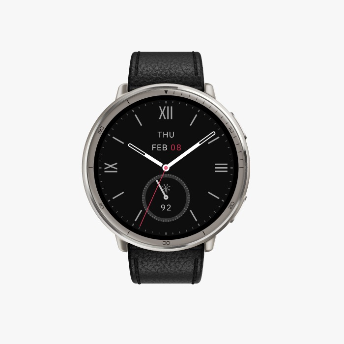 AMAZFIT - Active 2 Round Standard - Universal Black Sport Silicone