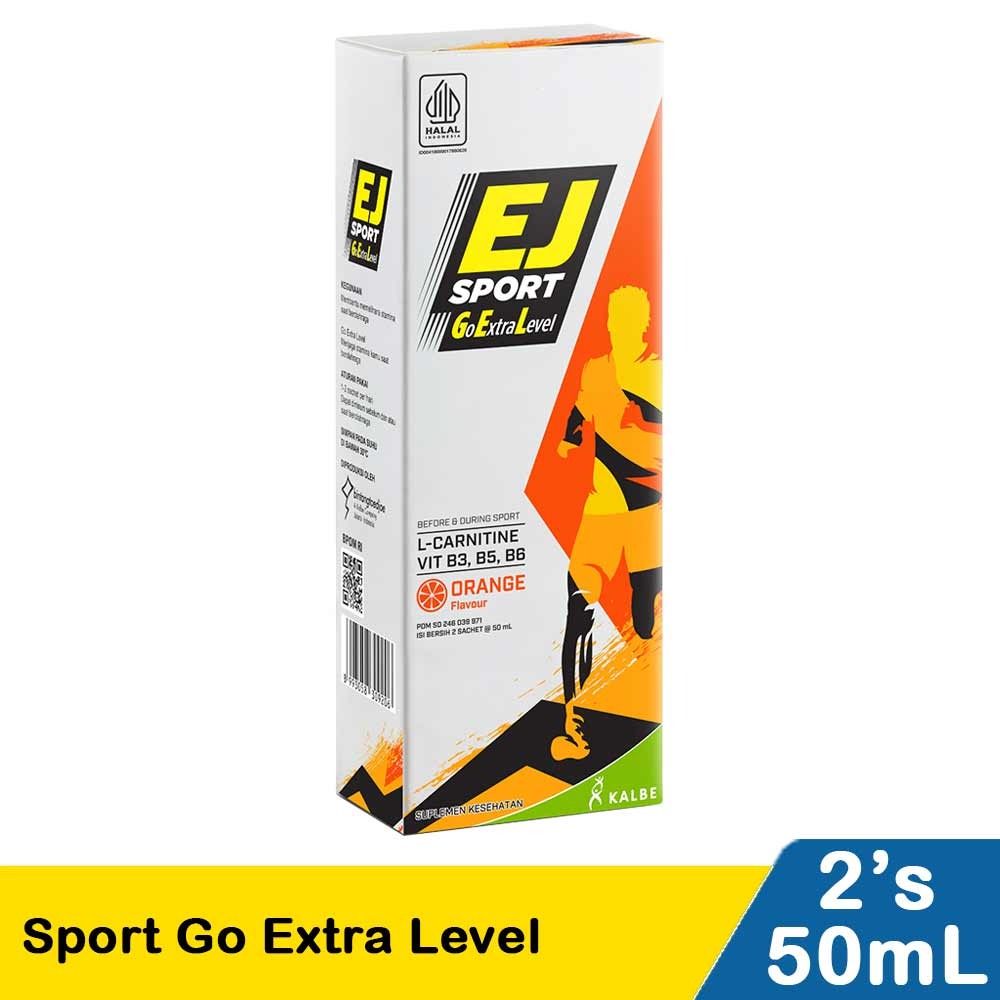 EJ Sport Gel - 50ml - Orange