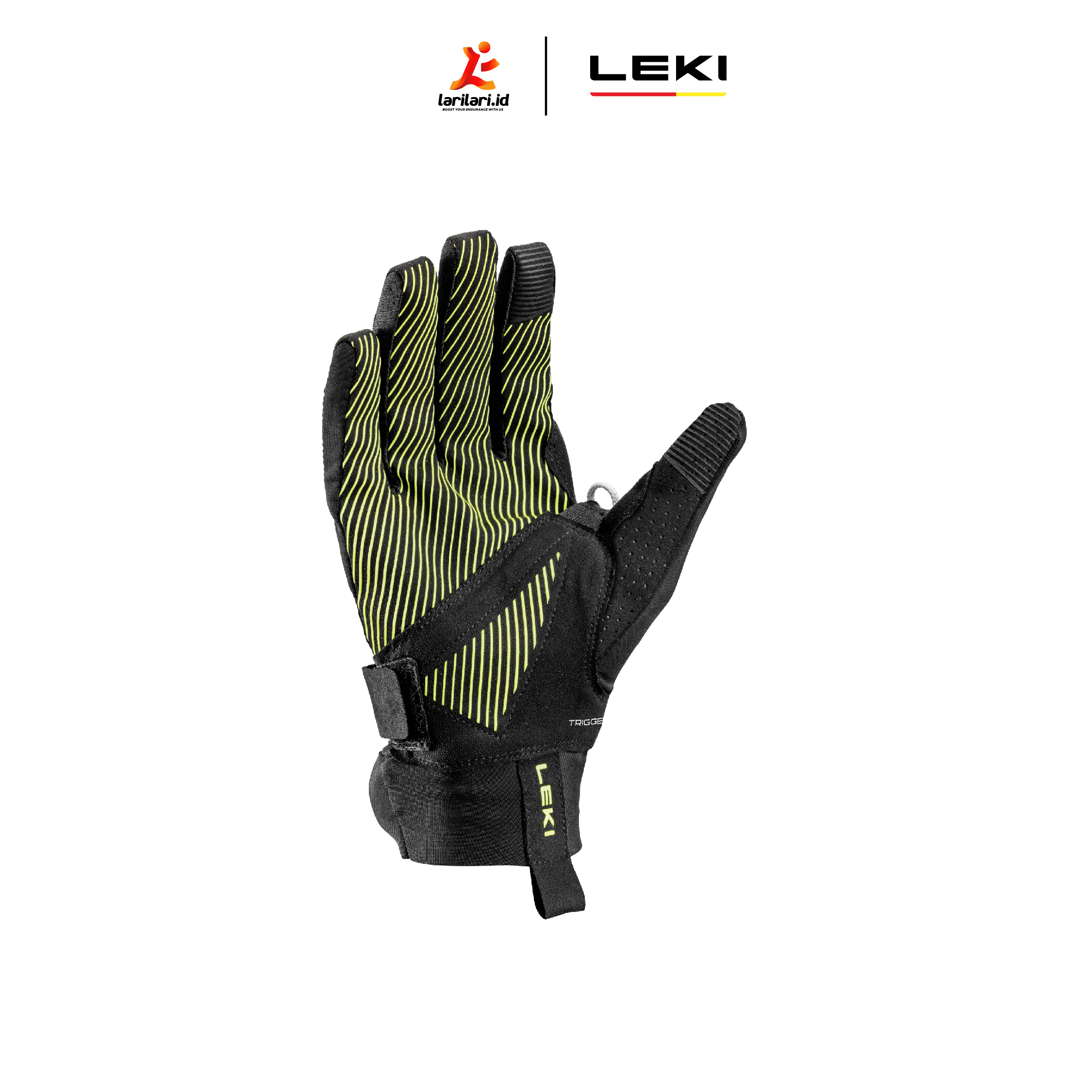 LEKI - ULTRATRAIL STORM TR -  Black Neon Yellow Violet