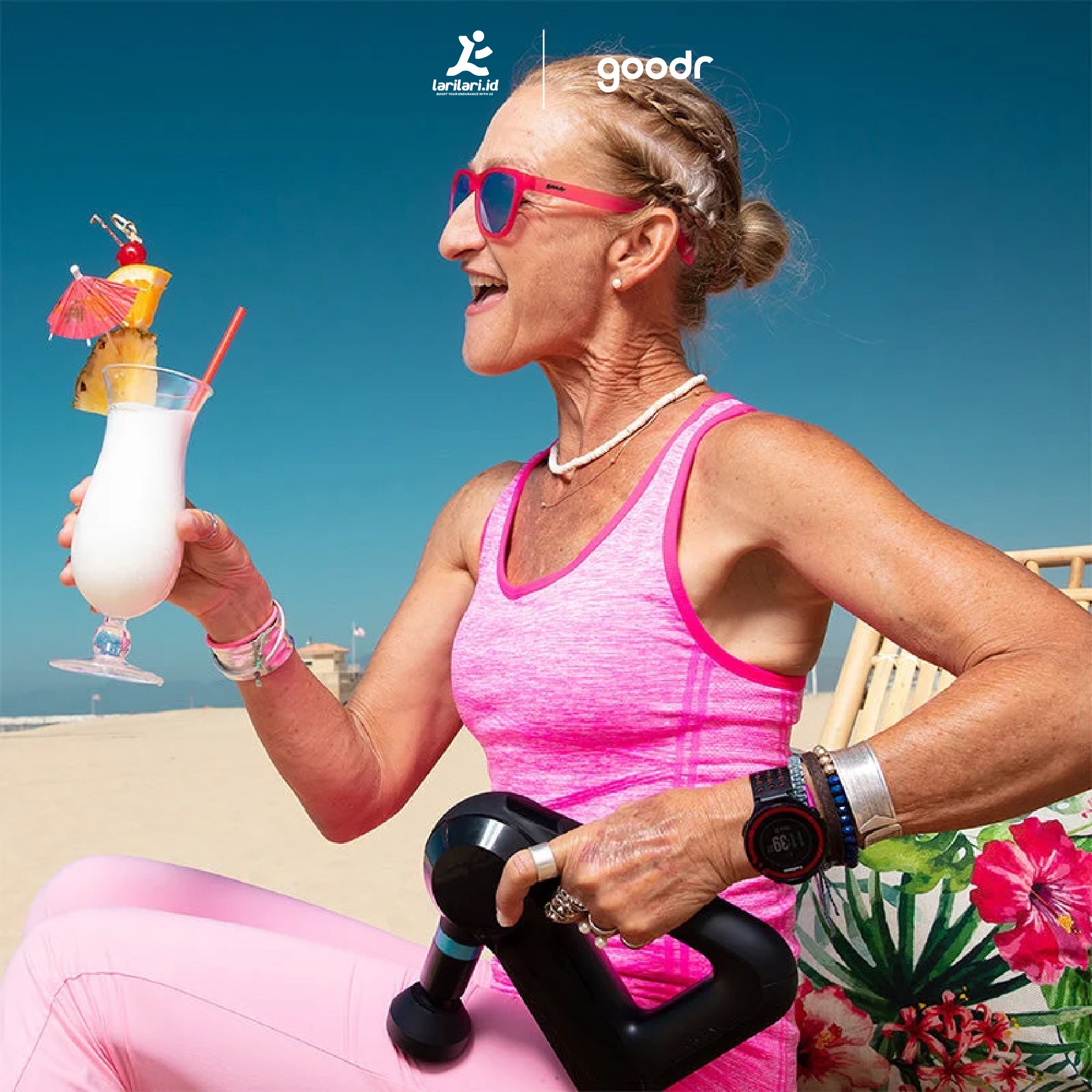 GOODR - OG - Flamingos On A Booze Cruise