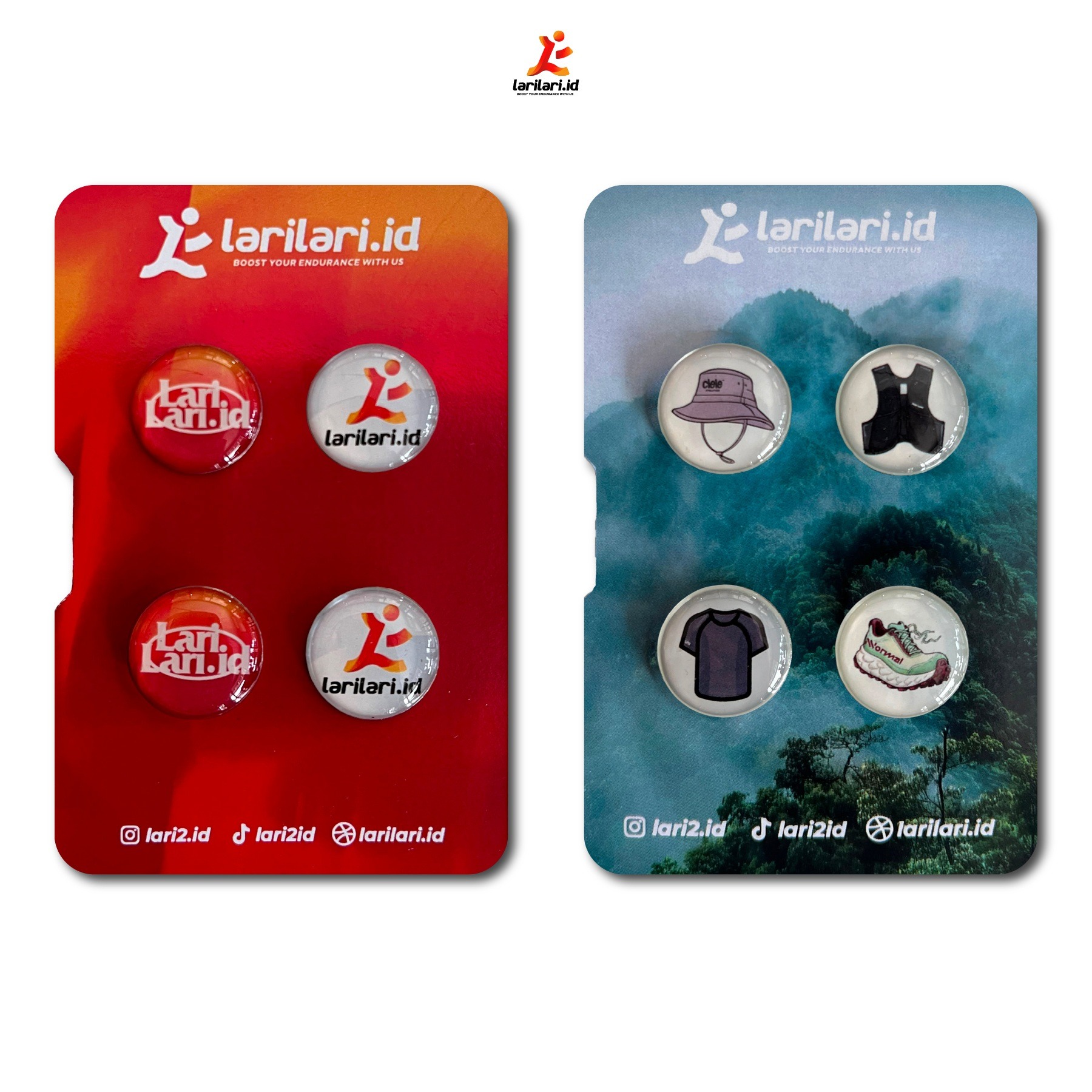 Pin BIB Magnet Larilari.id OG | Trail