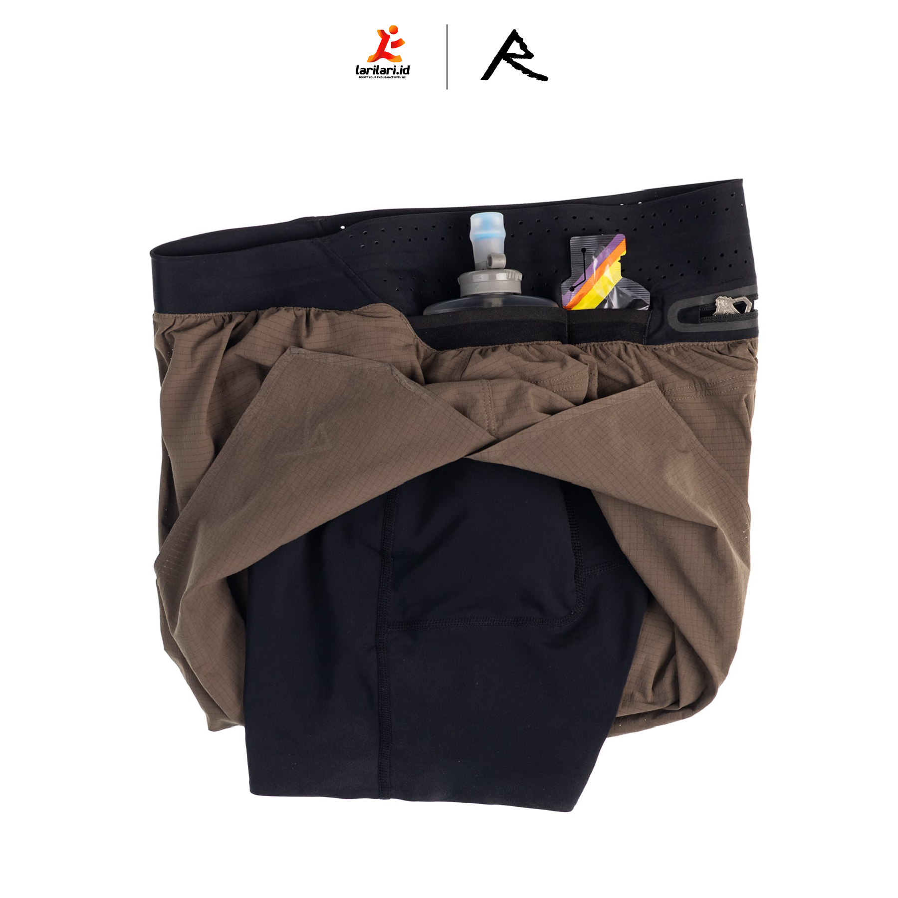 RAIDE - Men's TrailTech Short - Bark