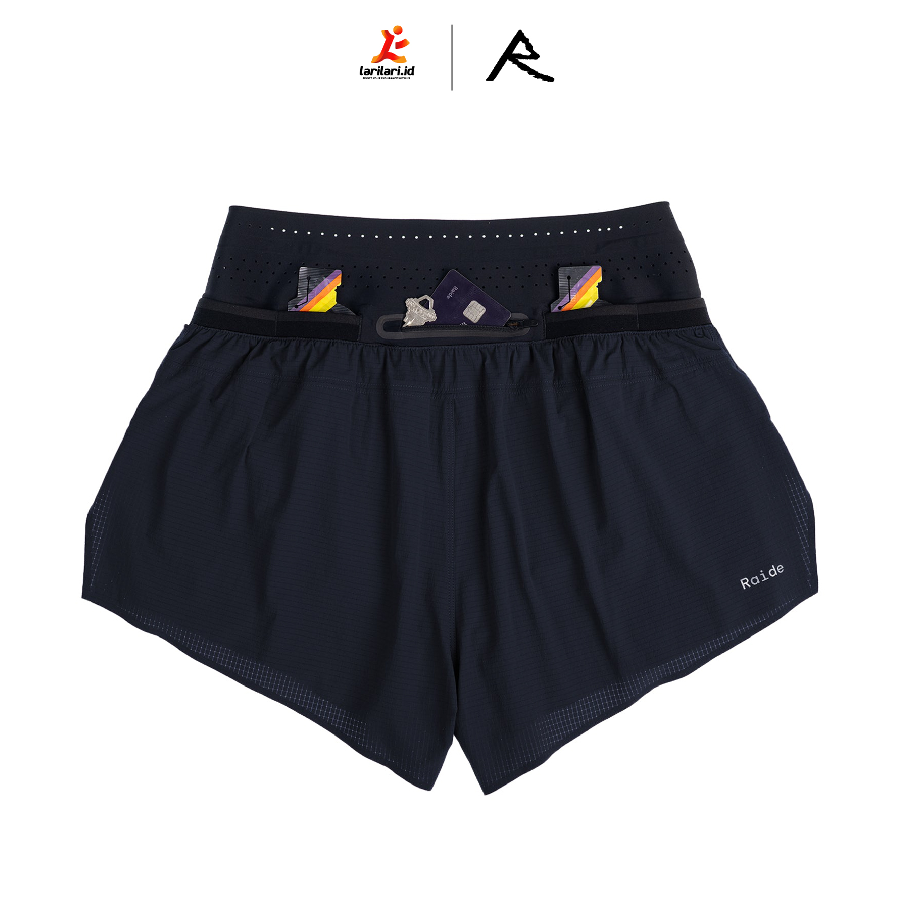 RAIDE - Women's TrailTech Short - Black