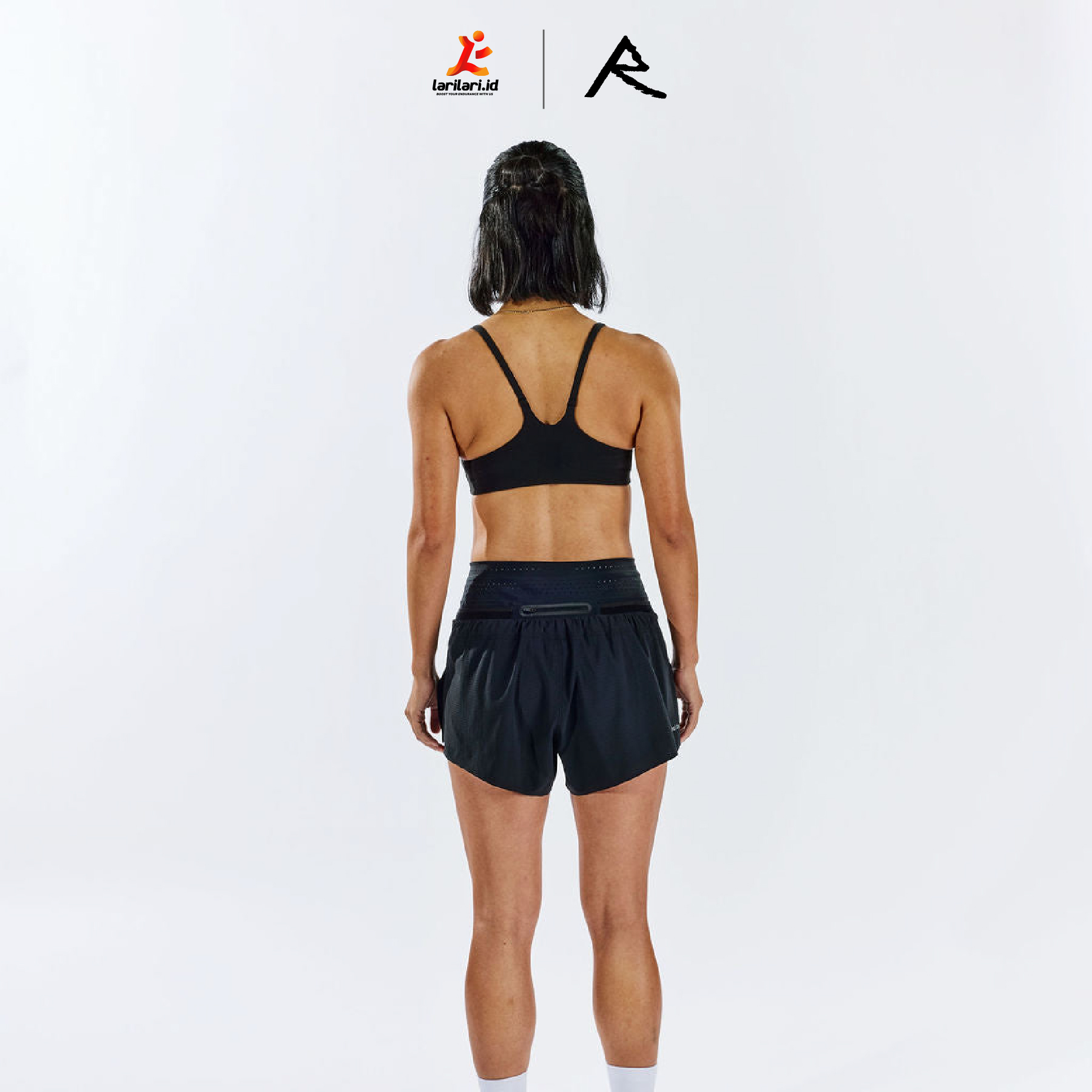 RAIDE - Women's TrailTech Short - Black
