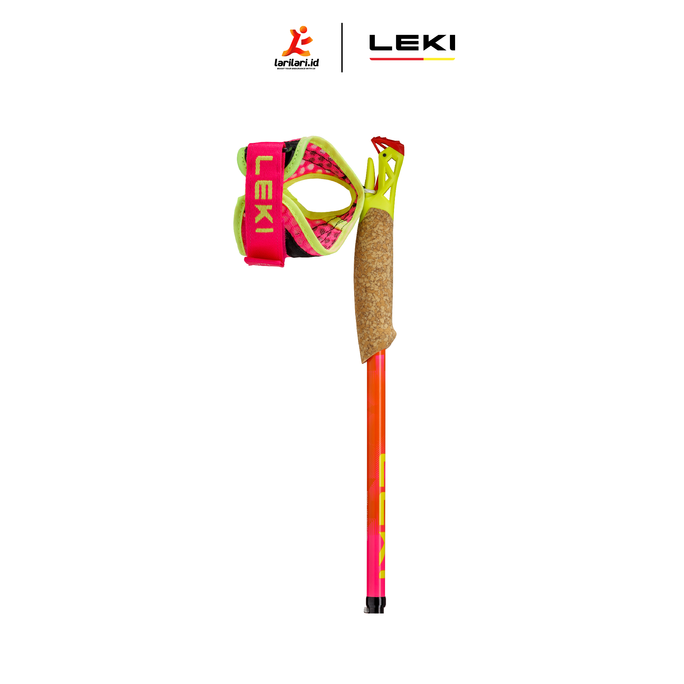 LEKI - Ultratrail FX.One SL - Neon Pink Pastell Oarange Neon Yellow