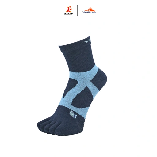 YAMAtune - Spider Arch Middle - 5 Toe - Navy / Light Blue