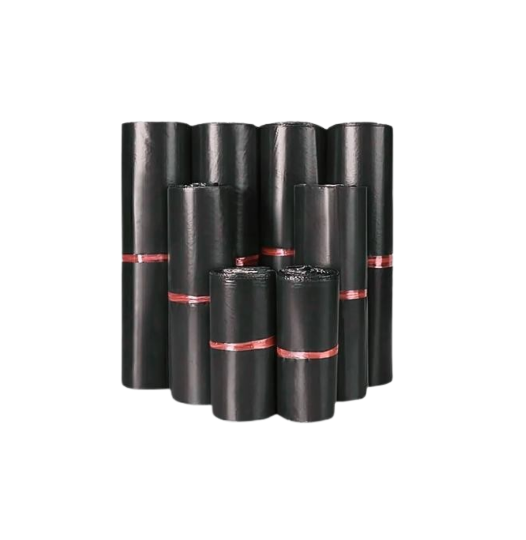 Plastik Packing Polymailer Premium Hitam 100 Lembar