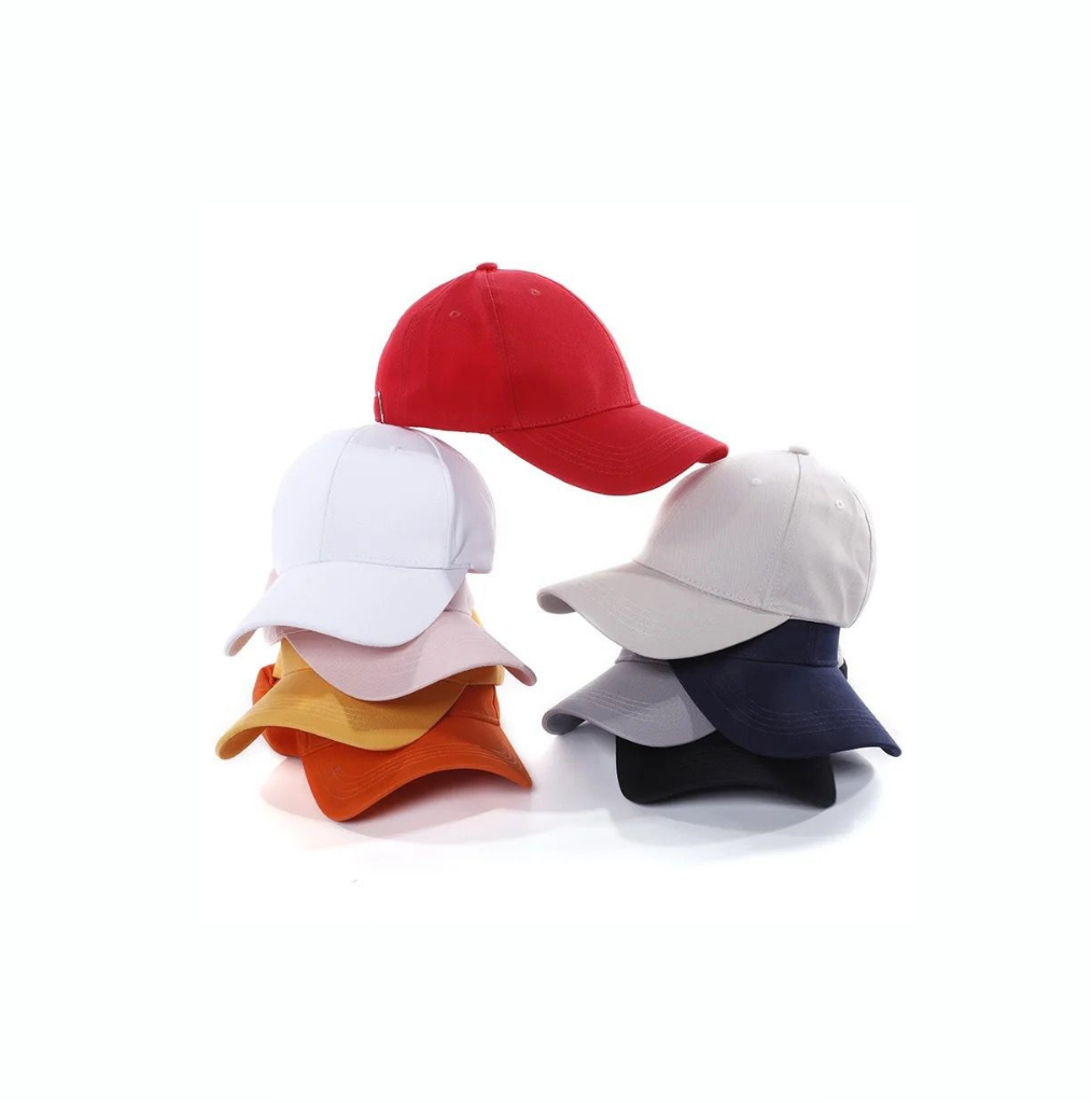 Topi Baseball Polos Pria Wanita Dewasa Adjustable Unisex
