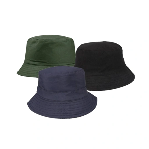 Topi Bucket Polos Pria Wanita Unisex Dewasa