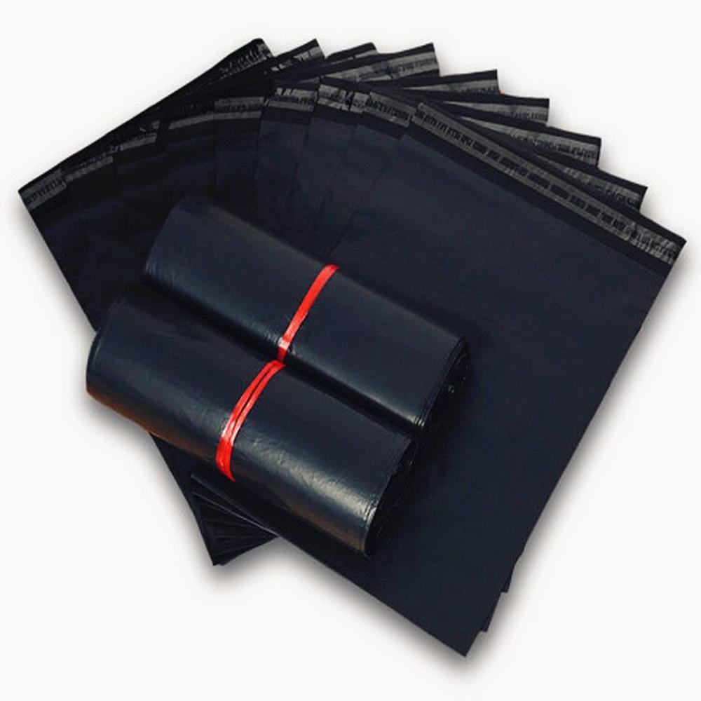 Plastik Packing Polymailer Premium Hitam 100 Lembar
