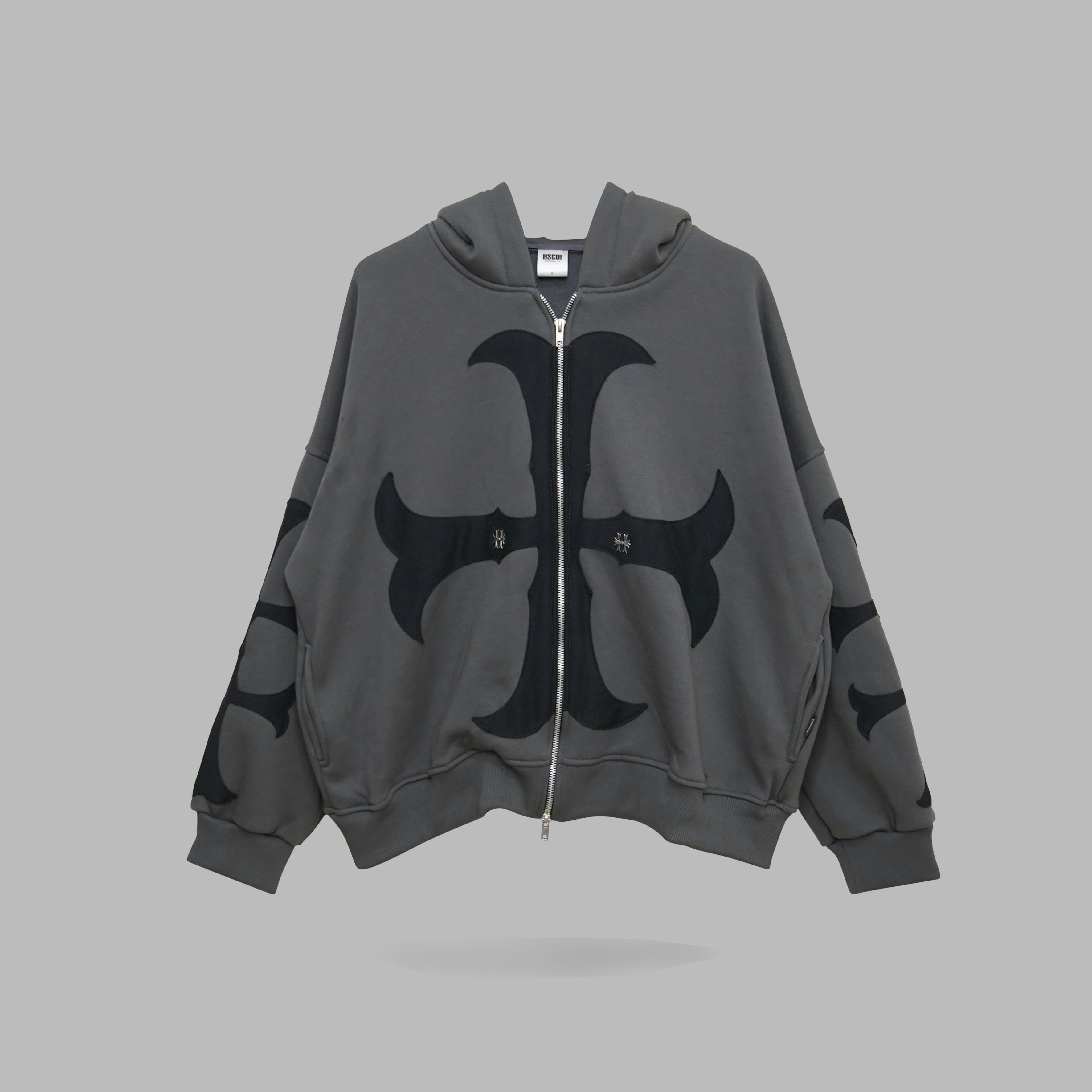 HSCO Oversized Boxy Hoodie - Vey Cotton Fleece 300Gsm