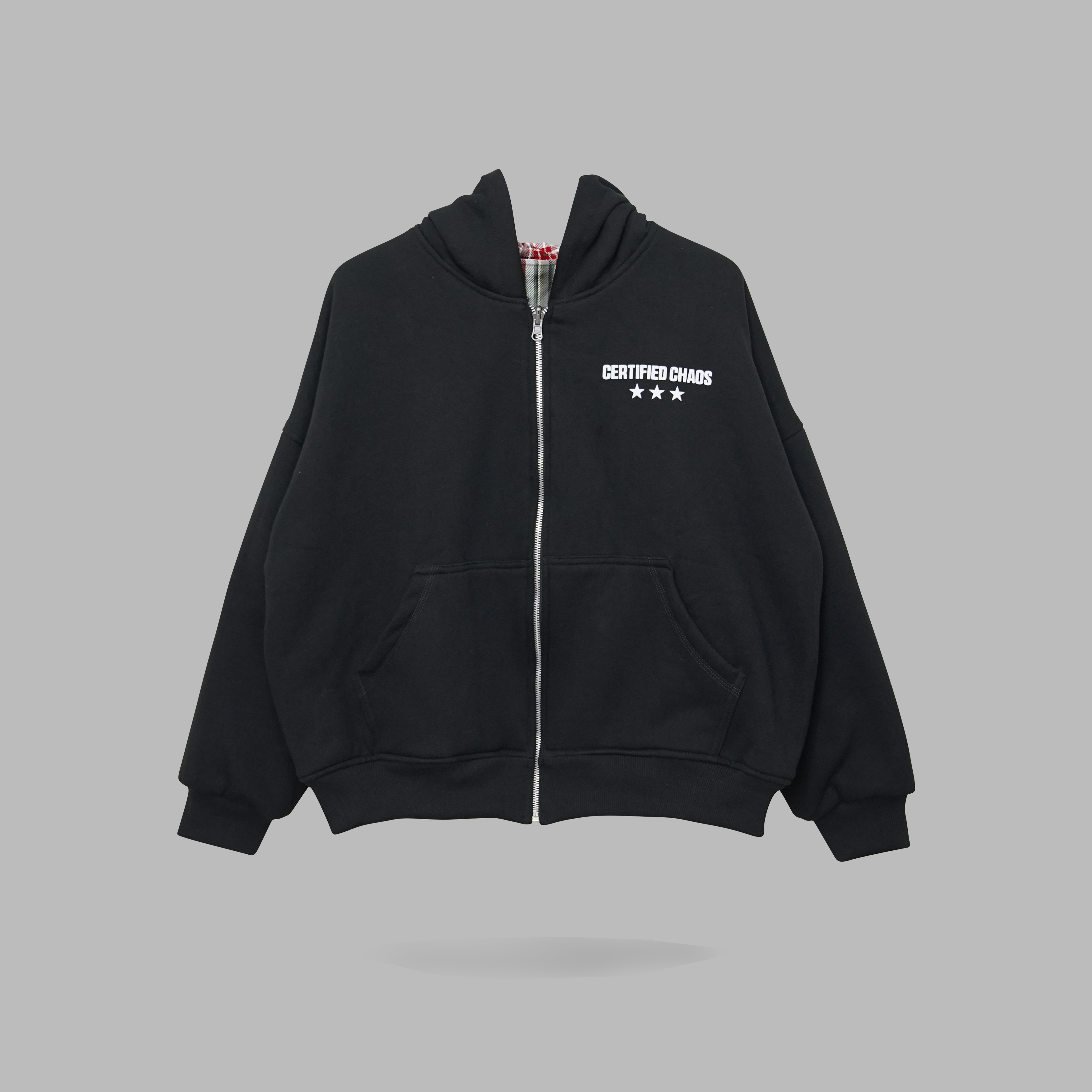 Reversible Boxy Hoodie - Afra Cotton Fleece 300Gsm