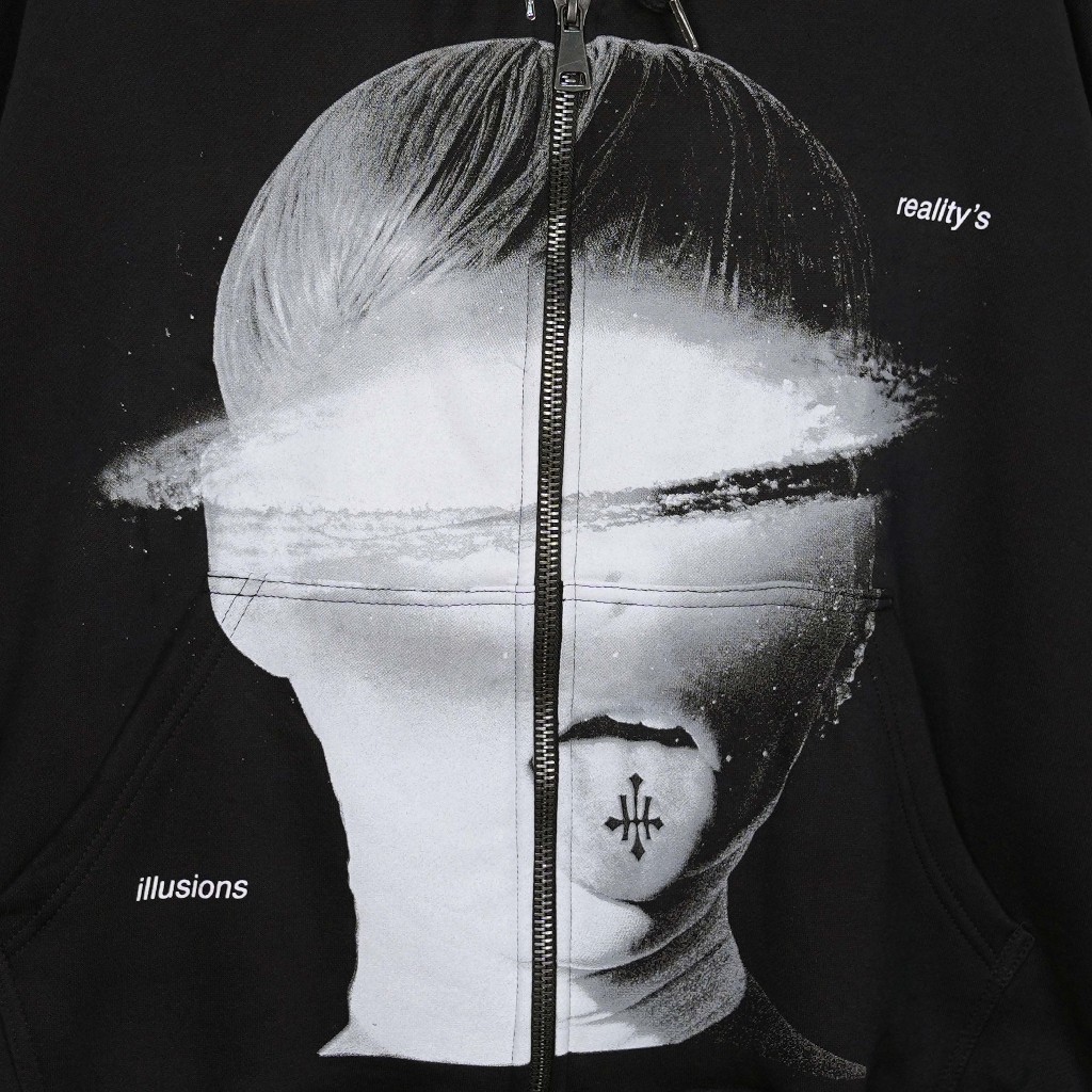 HSCO Oversized Boxy Hoodie Iluzio