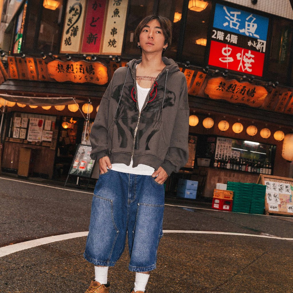 HSCO Oversized Boxy Hoodie Veida