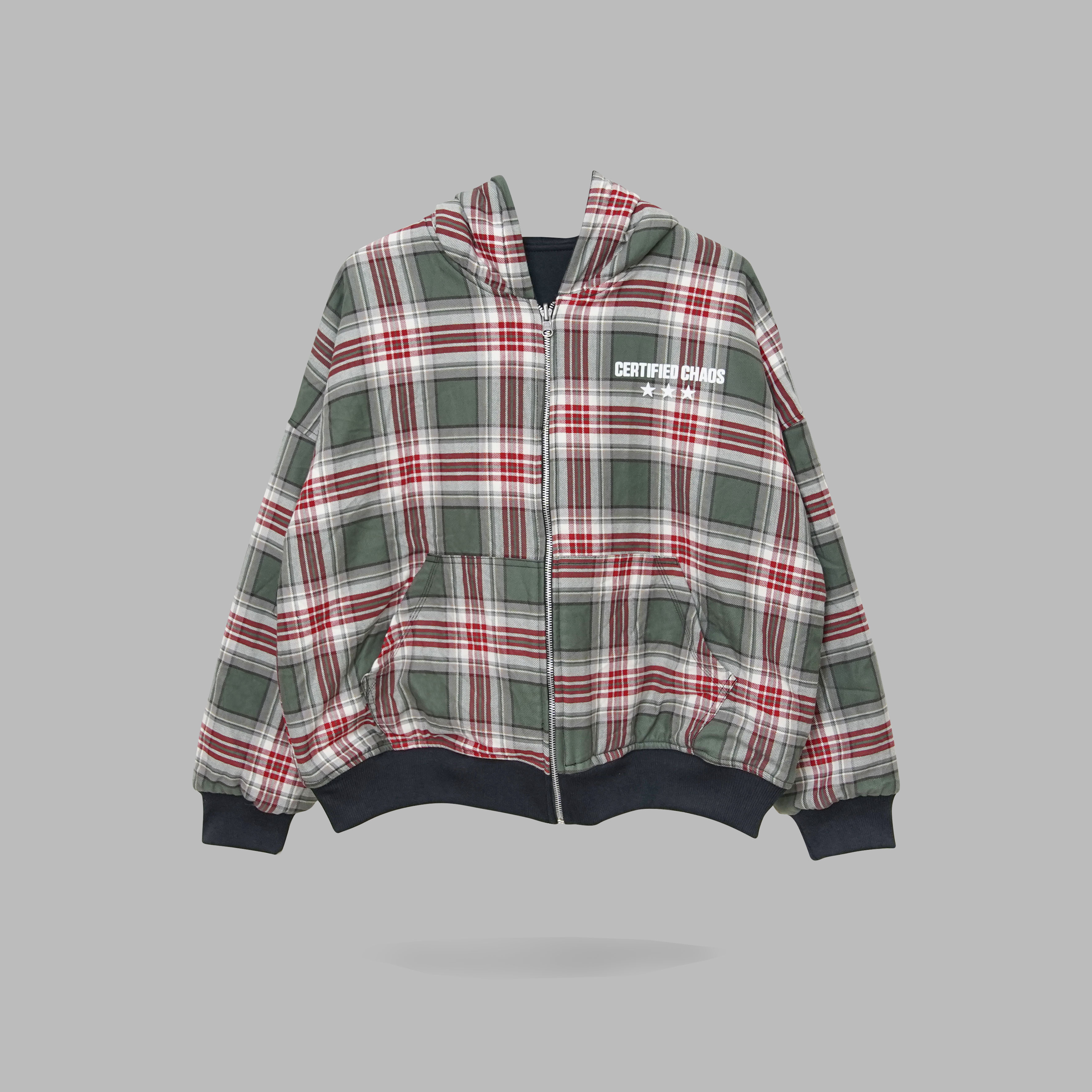 Reversible Boxy Hoodie - Afra Cotton Fleece 300Gsm