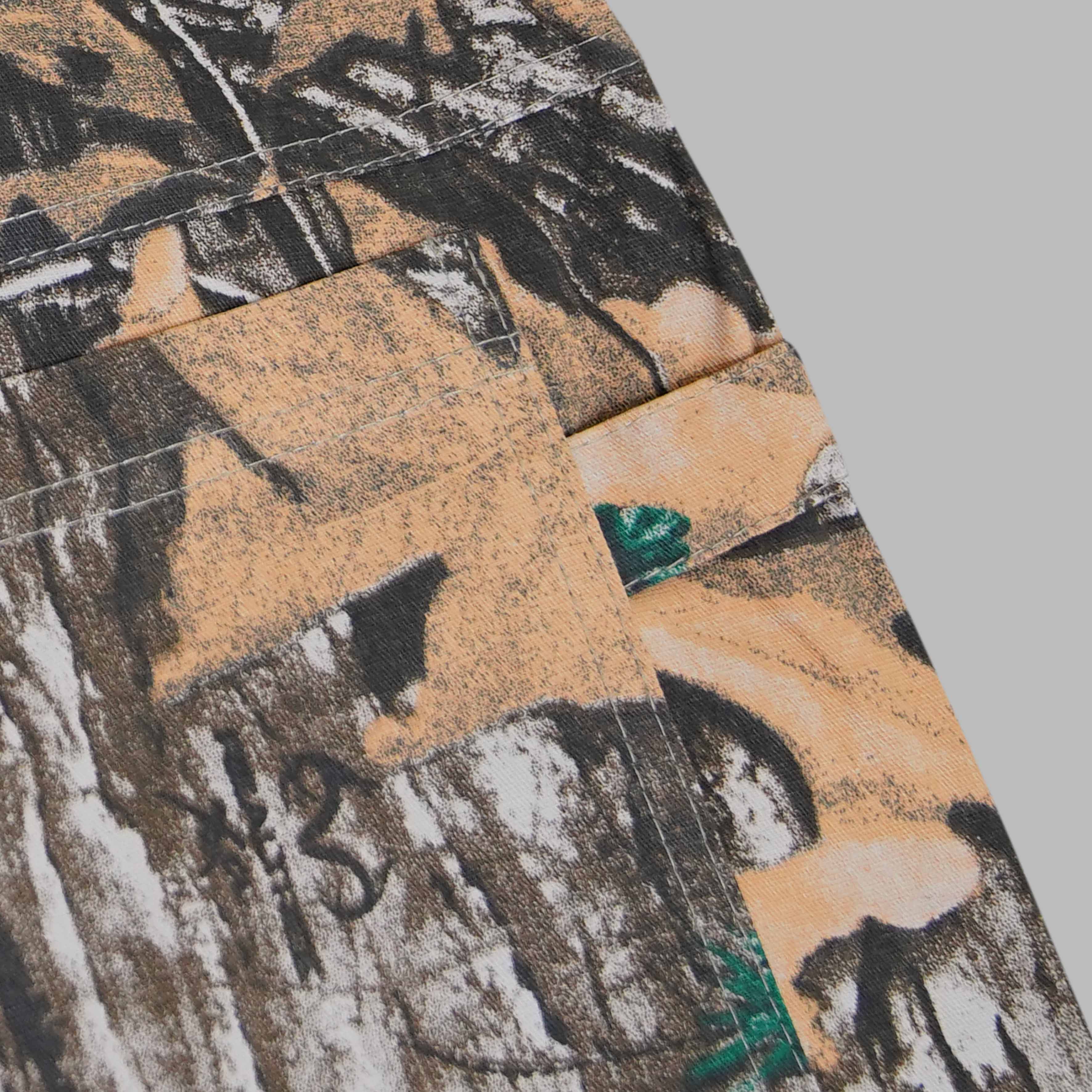 Baggy Barrel Pants - Hazo Cotton Twill