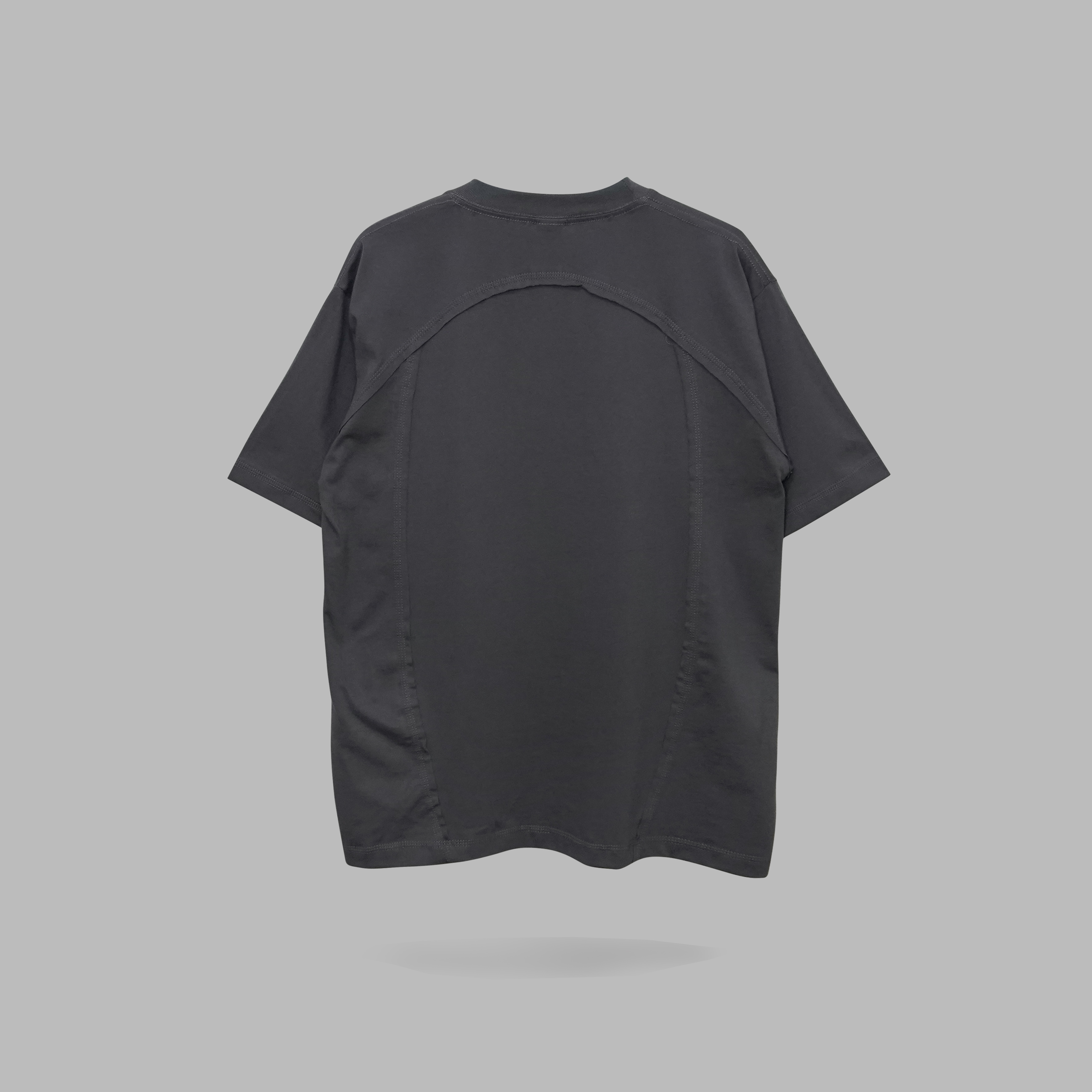 HSCO Basic T-Shirt / Kaos Polos - Gravel Cotton Combed 20s