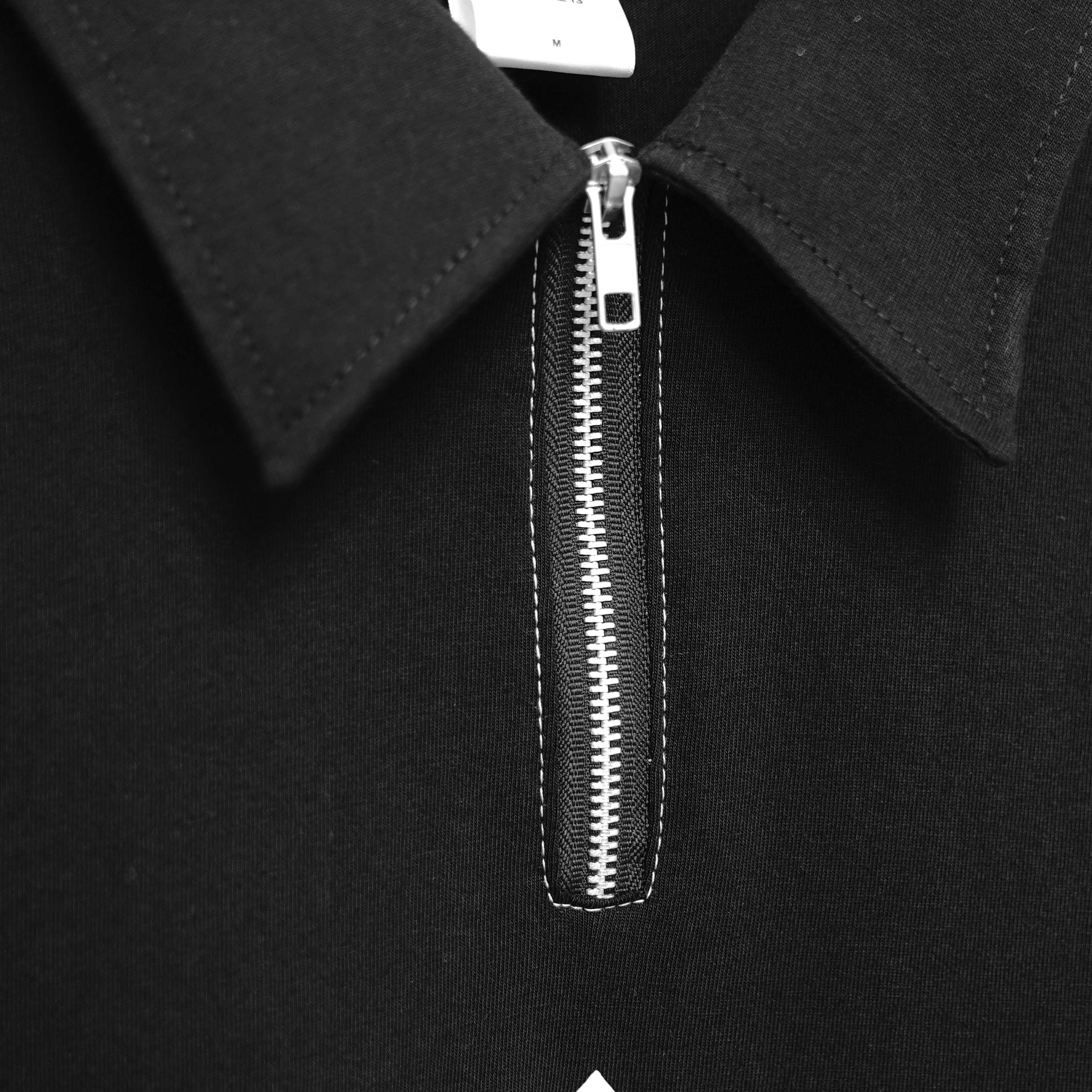 HSCO Half-Zip Polo Shirt - Farkli Cotton Combed 20s