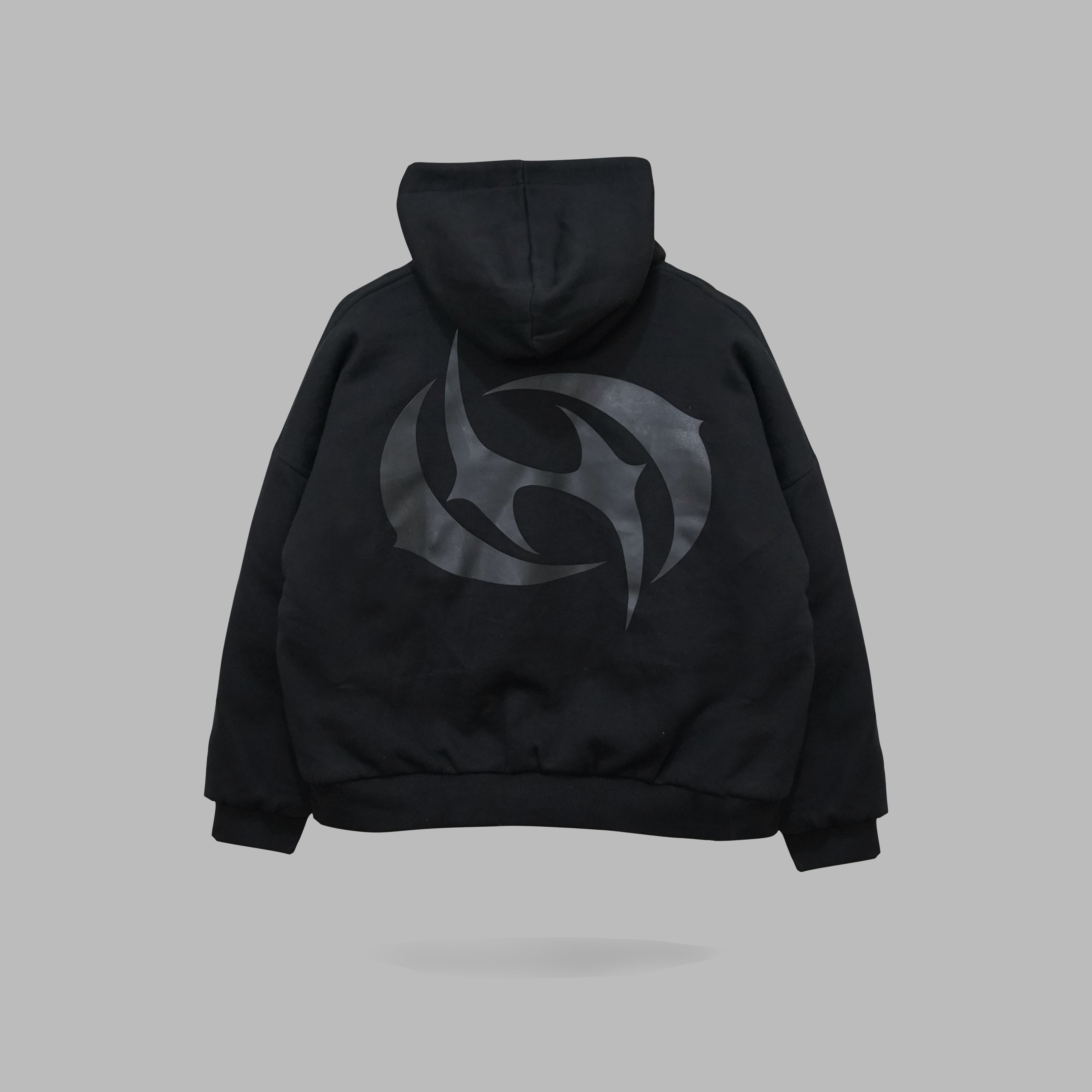 HSCO Oversized Boxy Clasp Hoodie  - Corvex Cotton Fleece 300Gsm