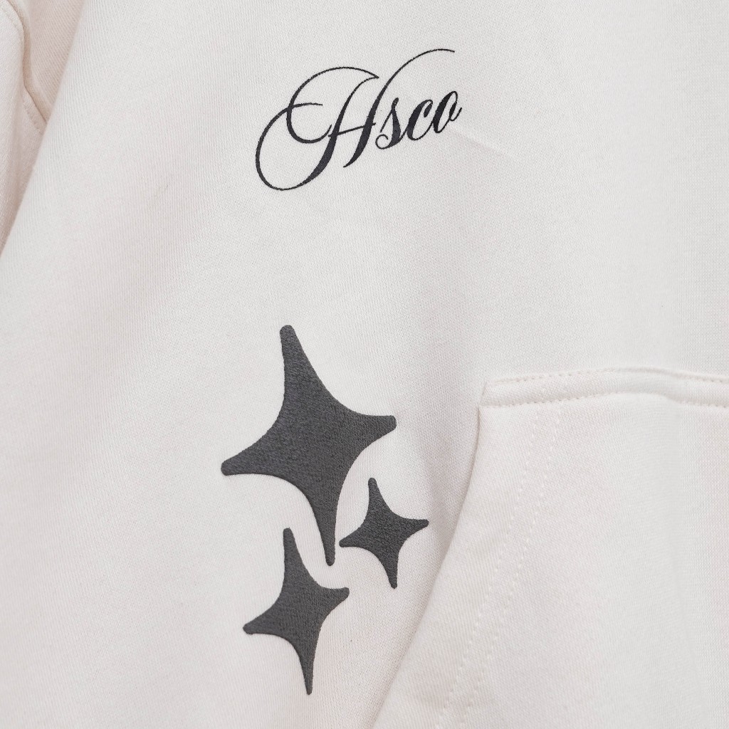 HSCO Oversized Boxy Hoodie Stern