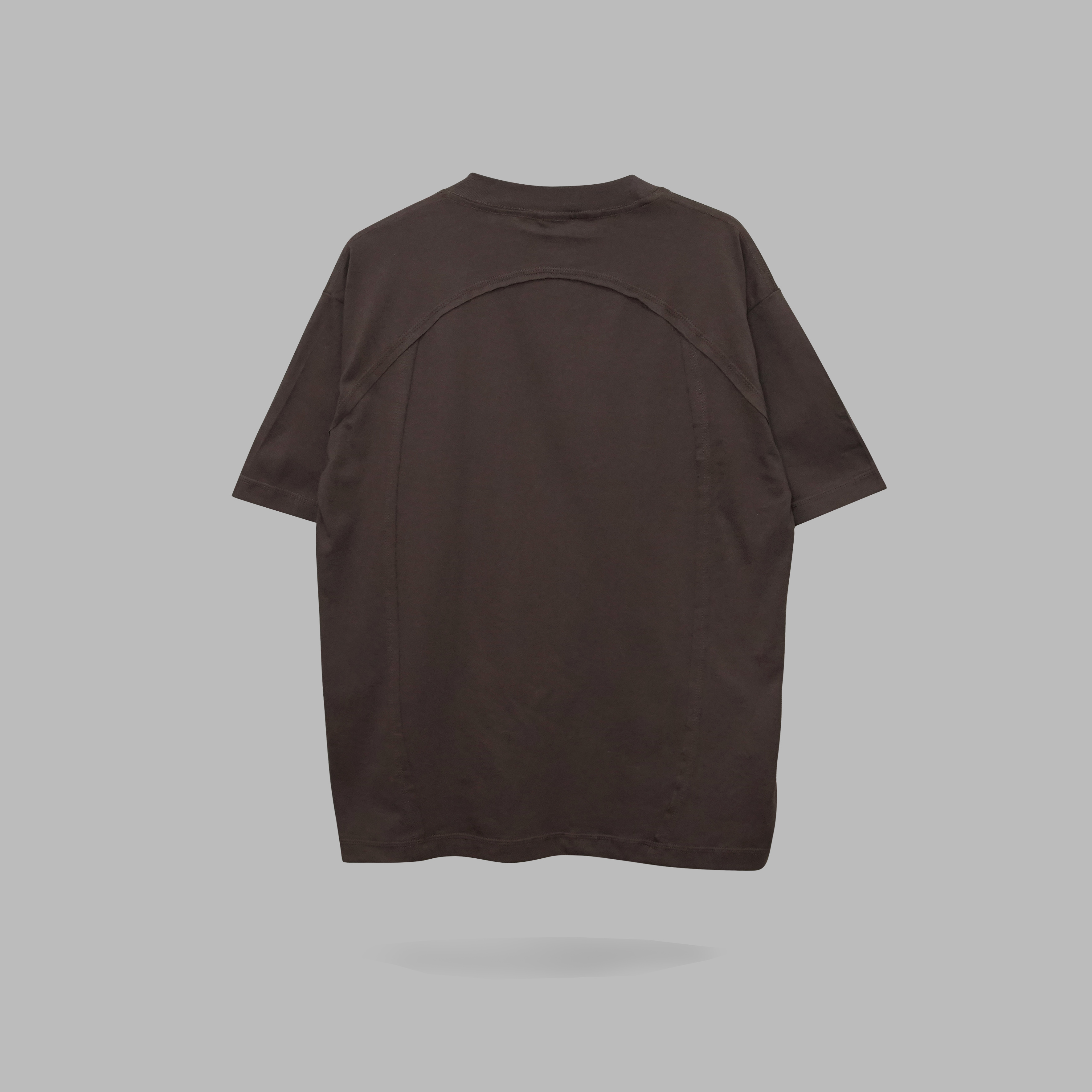 HSCO Basic T-Shirt / Kaos Polos - Gravel Cotton Combed 20s