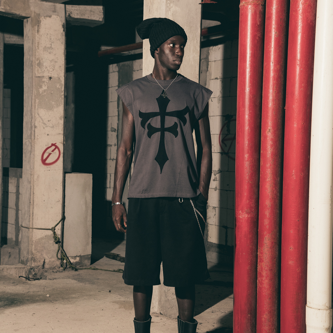 HSCO Tanktop / Lekbong / Sleeveless - Mork Cotton Combed 20s