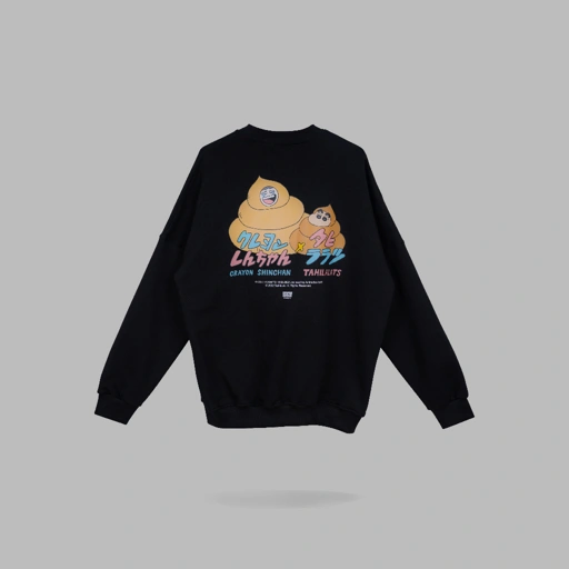 Image of HSCO Crewneck Shinchan X Tahilalats Poop