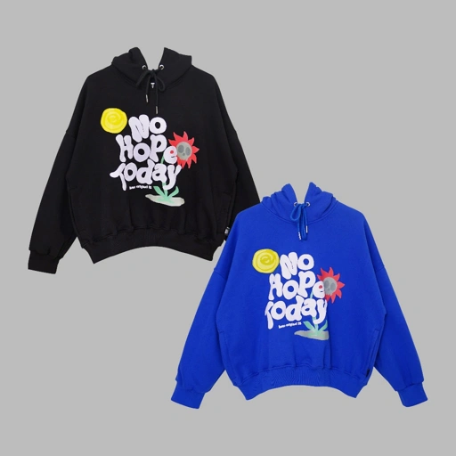 Image of HSCO Oversized Boxy Hoodie Wornd